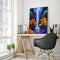 Art Hand Painted Oil Paint By Numbers Digital Scenery Drawing Canvas Home Decor