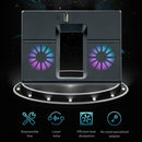 Color Changing Colorful Game Console Cooler Dock Station Vertical Stand