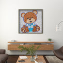 5D DIY Diamond Painting Cartoon Animal Full Drill Rhinestone Mosaic Art Pictu