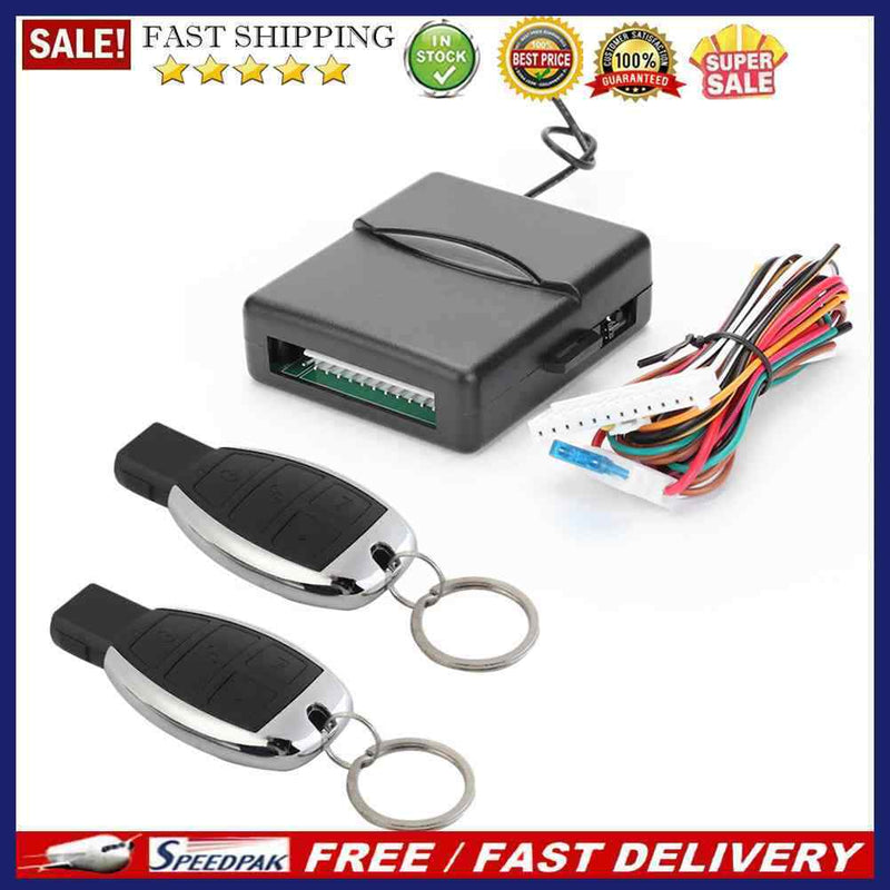 12V Universal Car Remote Control Central Locking Kit Auto Keyless Entry System