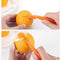 Easy Manual Fruit Citrus Oranges Peeler Slicer Cutter Tools Plastic Kitchen K5P6