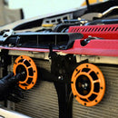 Car Low Hight Horn Speaker Motorcycle Siren Dual Tone Car Air Horn Super Loud