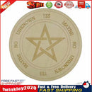Wooden Divination Pendulum Board Metaphysical Altar Art Ornaments (A 15cm) Newly