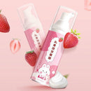 Kid's Foam Toothpaste No Fluorine Strawberry Flavor Teeth 60Ml Mousse H8L7