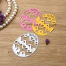 Wave Egg Cutting Dies Stencils Scrapbook Embossing DIY Craft Album Card