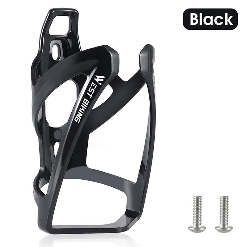 WEST BIKING Drinking Water Bottle Holder MTB Road Bike Kettle Cage (Black)