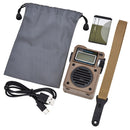 HRD-701 Portable Full-Band Digital Radio Subwoofer TF Card FM MW SW WB Receiver