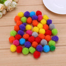 Fluffy Ball Pom Pom Ball Hair Ball Sewing Garland Craft(25mm/50pcs) Newly