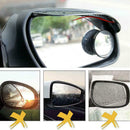2* Carbon Fiber Black Car SUV Rear View Side Mirror Rain Guard Visor D7O1