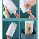 Reusable Anti-static Feather Duster Plastic Handle Home Cleaning Dust Cleaner