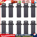 10Pcs Walkie Talkie Spare Part Back Belt Clip for Baofeng 2-way Radio UV5R Newly