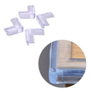 4pcs Kids Baby Safety Transparent Protector Cover Table Corner Guards Newly