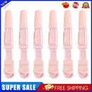Durable Plastic Clamp Double Spring Design Girls Alligator Hair Clip (Pink)