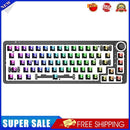 68 Keys RGB 60 Percent NKRO DIY Mechanical Hotswap Keyboard Kits (Black)