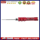 HSS Red Handle Hex Screwdriver Tool Set for Drone Repair Tools (1.27mm)