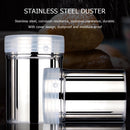 Stainless Steel Seasoning Shaker Bottle Sprinkle Coffee Powder Spices Jar Newly
