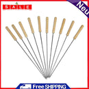 10pcs Meat Fish Kitchen Barbecue Stick BBQ Grill Food Skewer Needle Accessories