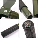 Hiking Outdoor Camping Folding Shovel Multifunctional Tool Spade Military