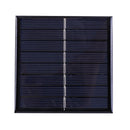 Mini Solar Panel 2W 4V 90x90mm Polycrystalline Silicon Solar Cell 2-Slot-La