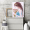 Special-shaped Diamond Painting Flower Girl DIY Mosaic Kit for Bead Art