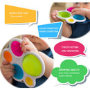 Baby Hand Holding Exercise Board Rattle Puzzle Colorful Development Board