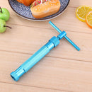 DIY Craft Pottery Clay Extruder Fondant Cake Slime Gun Modeling Tool(Blue) Newly
