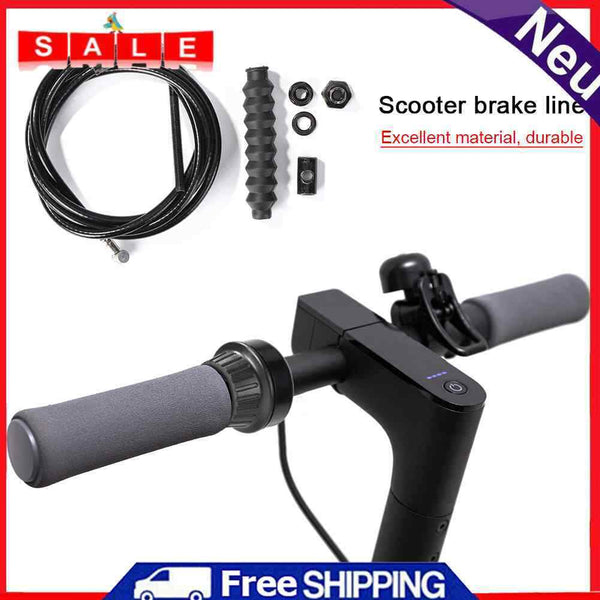 Electric Scooter Front Wheel Brake Lines for MAX G30 Ebike Steel PVC Parts