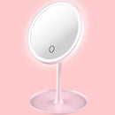 Storage USB Charging Led Makeup Mirror 360°Rotation Makeup Mirror Touch Screen