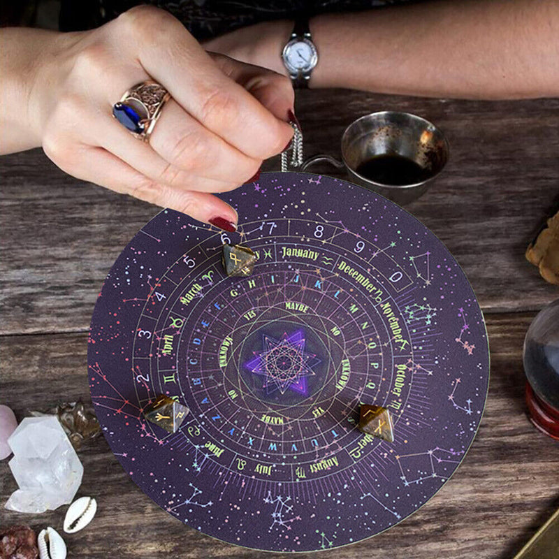 Pendulum Divination Tablecloth Tarots Card Pad Constellation Home Decoratio