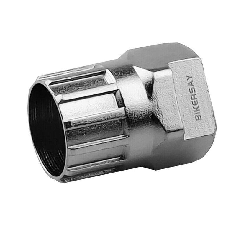 Bicycle Freewheel Flywheel Lockring Repair Service Tool Puller Nickel Plati