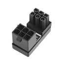 ATX 6Pin Female to 6Pin Male 180 Degree Power Adapter for Desktops GPU (B) Newly