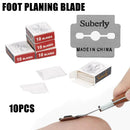 Corn Plane Blades Set Pro Callus Rasp Tool Salon Pedicure Foot Sharp 10 Pieces.