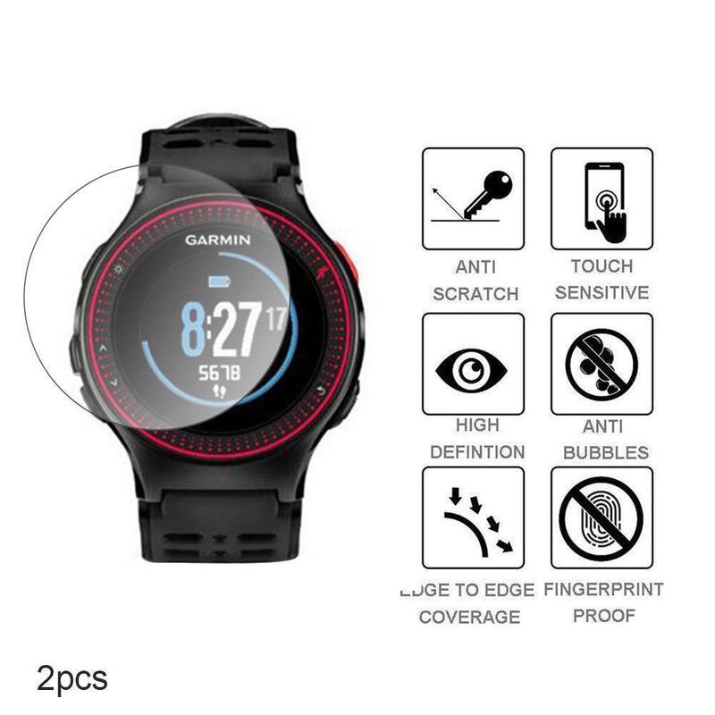 2pcs Tempered Glass Screen Protector Film Guard for Garmin Forerunner 245 Newly