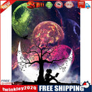 5D DIY Diamond Painting Colorful Moon Full Round Drill Mosaic Picture Kits