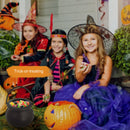 Mini Halloween Candy Bucket Pot Portable Witch Cauldron Jar (Witch Pot) Newly