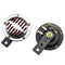 Durable Chrome Loud Car Horn Speaker Motorcycle Truck Super Loud Car Air Horn