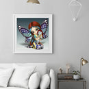 5D Diamond Painting Elf Girl Full Round Drill Mosaic Cartoon DIY (A2073) Newly
