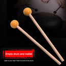 1 Pair Tongue Drum Mallet Marimba Percussion Instrument Drumstick (Yellow) Newly
