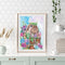 5D DIY Rabbit Partial Special Shape Drill Diamond Painting Picture (YX305) Newly