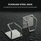 Stainless Steel Sponge Drain Rack Self-adhesive Dishcloth Organizer Hook Newly