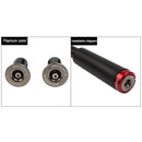 MEROCA 1 Pair Bicycle Grips Handle Bar Ends Cap MTB Anti-slip Handlebar Plu