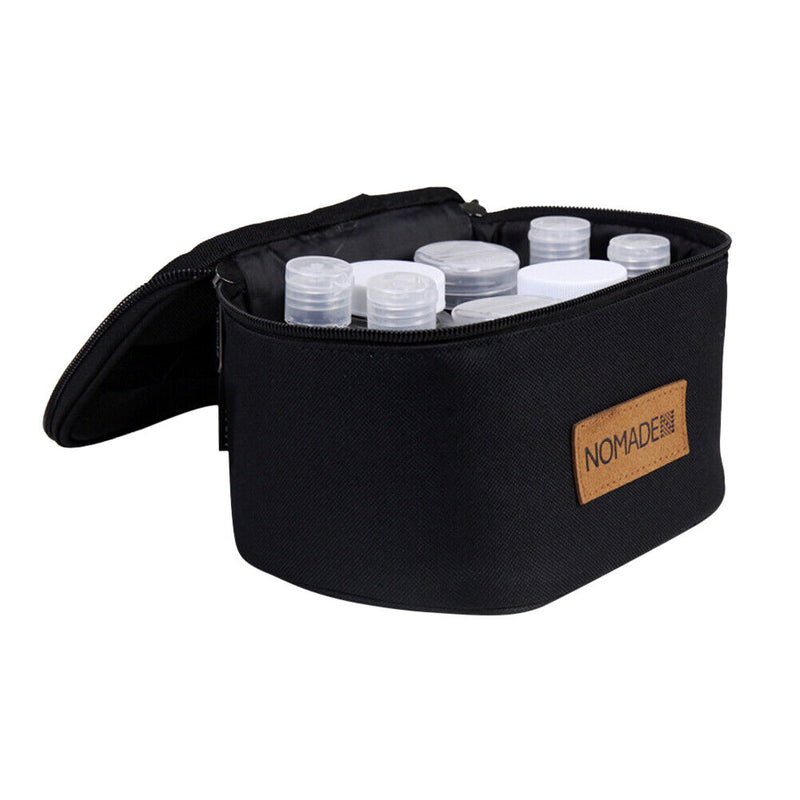 9pcs Camping Seasoning Jar Portable Sauce Container Outdoor for Kitchen Barbecue