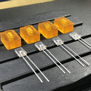 For Tamiya 1/14 Scania R470 R620 RC Trailer LED SIDE Skirt Light Marker Lamp Kit