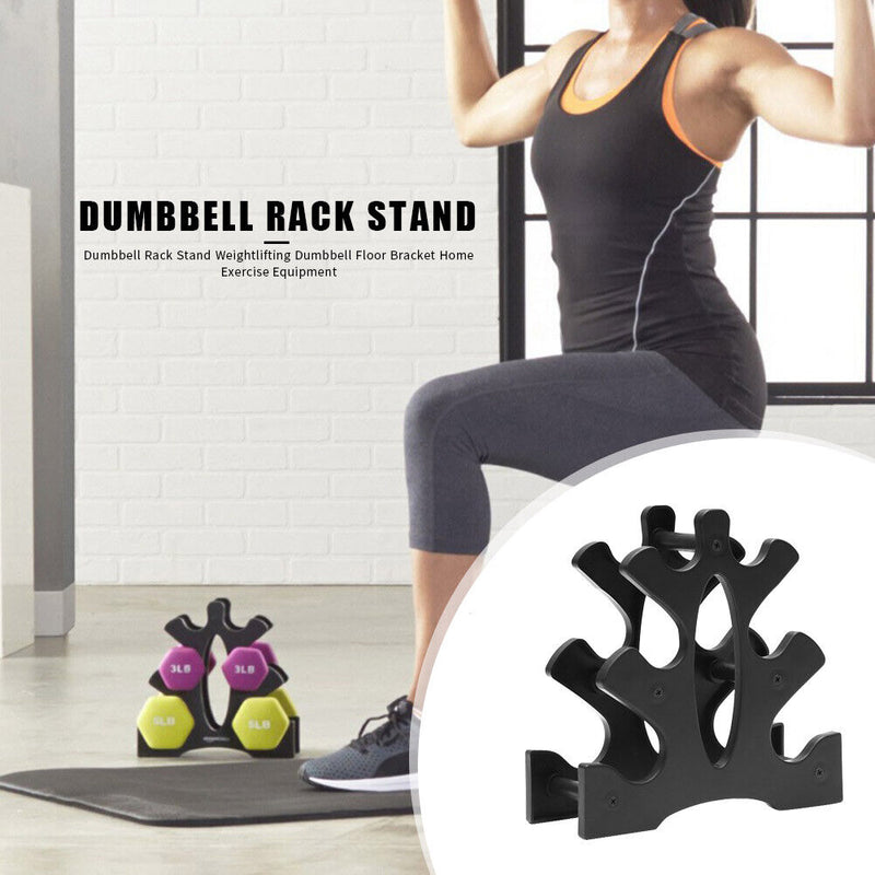Weightlifting Dumbbell Stand Rack Dumbbell Floor Bracket Exercise Equipment