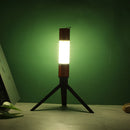 Camping LED Telescopic Flashlight with Tripod Nuts Rechargeable Torch (C) Newly