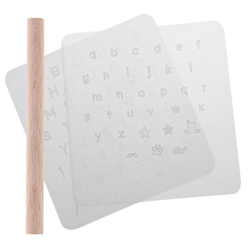 DIY Leather Punch Alphabet Letter Number Stamper Set Plastic Leather Tool Newly