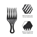 Hair Dressing Fork Comb Salon Strong Grip Wide Teeth Hairstyle Comb Hair Care