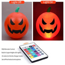 Simulation Inflatables Pumpkin For Holiday Party Yard Garden LED Lights RGB
