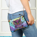 DIY Special Shaped Diamond Painting Chain Clutch Leather Shoulder Messenger Bag