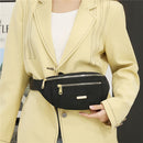 Oxford Cloth Shoulder Messenger Chest Bag Casual Solid Color Purses Coin Hold